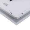 Купити Дзеркало Qtap Mideya Classic 600х800 з LED-підсвічуванням Touch, з антизапотіванням, з годинником, димером, рег. яскравості QT2078F6151W , QT2078F6151W / SD00052312 , в категории Дзеркала у ванну , от бренда Qtap  Інтернет-магазин сантехніки ✓ Кращ