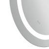 Купити Дзеркало Qtap Gemini 600х800 з LED-підсвічуванням Touch, з антизапотіванням, з димером, рег. темп. кольору (3000-6500K) Reverse QT2578R6080 , QT2578R6080 / SD00052321 , в категории Дзеркала у ванну , от бренда Qtap  Інтернет-магазин сантехніки ✓ Кр