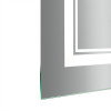 Купити Дзеркало Qtap Cardinal 1000х800 з LED-підсвічуванням Touch, з антизапотіванням, з димером, рег. темп. кольору (3000-6500K) QT0478C10080 , QT0478C10080 / SD00052327 , в категории Дзеркала у ванну , от бренда Qtap  Інтернет-магазин сантехніки ✓ Кращі