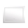 Купити Дзеркало Lidz Kubis 1000х800 з LED-підсвічуванням Touch, з антизапотіванням, з димером, рег. яскравості LD78LF61410080 , LD78LF61410080 / SD00052335 , в категории Дзеркала у ванну , от бренда Lidz  Інтернет-магазин сантехніки ✓ Кращі ціни на ринку 