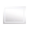 Купити Дзеркало Lidz Kubis 1000х800 з LED-підсвічуванням Touch, з антизапотіванням, з димером, рег. яскравості LD78LF61410080 , LD78LF61410080 / SD00052335 , в категории Дзеркала у ванну , от бренда Lidz  Інтернет-магазин сантехніки ✓ Кращі ціни на ринку 