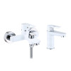 Купити Набір змішувачів Latwa 001 + Latwa 006 White , LDLAT001WHI4542346362 / SD00052486 , в категории Набори змішувачів , от бренда Lidz  Інтернет-магазин сантехніки ✓ Кращі ціни на ринку ✓ Величезний вибір ✓ Гарантія ✓ Заходьте!