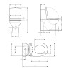 Купити Унітаз підлоговий Qtap Scorpio Ultra Quiet безобідковий з сидінням Soft-close MATT BLACK QT14226088AMB , QT14226088AMB / SD00052562 , в категории  , от бренда Qtap  Інтернет-магазин сантехніки ✓ Кращі ціни на ринку ✓ Величезний вибір ✓ Гарантія ✓ З