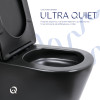 Купити Унітаз підлоговий Qtap Scorpio Ultra Quiet безобідковий з сидінням Soft-close MATT BLACK QT14226088AMB , QT14226088AMB / SD00052562 , в категории  , от бренда Qtap  Інтернет-магазин сантехніки ✓ Кращі ціни на ринку ✓ Величезний вибір ✓ Гарантія ✓ З