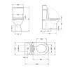 Купити Унітаз підлоговий Qtap Robin New Ultra Quiet безобідковий з сидінням Soft-close WHITE QT13226083AW , QT13226083AW / SD00052565 , в категории Унітази-компакти підлогові , от бренда Qtap  Інтернет-магазин сантехніки ✓ Кращі ціни на ринку ✓ Величезний