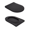 Купити Унітаз підлоговий Qtap Robin Ultra Quiet безобідковий з сидінням Soft-close MATT BLACK QT13226083AMB , QT13226083AMB / SD00052566 , в категории  , от бренда Qtap  Інтернет-магазин сантехніки ✓ Кращі ціни на ринку ✓ Величезний вибір ✓ Гарантія ✓ Зах