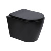Купити Унітаз підвісний Qtap Scorpio Ultra Quiet безобідковий з сидінням Soft-close MATT BLACK QT14332380AMB , QT14332380AMB / SD00052569 , в категории Унітази підвісні , от бренда Qtap  Інтернет-магазин сантехніки ✓ Кращі ціни на ринку ✓ Величезний вибір