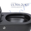 Купити Унітаз підвісний Qtap Scorpio Ultra Quiet безобідковий з сидінням Soft-close MATT BLACK QT14332380AMB , QT14332380AMB / SD00052569 , в категории Унітази підвісні , от бренда Qtap  Інтернет-магазин сантехніки ✓ Кращі ціни на ринку ✓ Величезний вибір