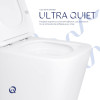 Купити Унітаз підвісний Qtap Tern Ultra Quiet безобідковий з сидінням Soft-close WHITE QT17332303AW , QT17332303AW / SD00052570 , в категории Унітази підвісні , от бренда Qtap  Інтернет-магазин сантехніки ✓ Кращі ціни на ринку ✓ Величезний вибір ✓ Гаранті