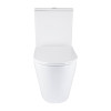Купити Унітаз підлоговий Qtap Vlasta Ultra Quiet безобідковий з сидінням Soft-close WHITE QT28228300W , QT28228300W / SD00052619 , в категории Унітази-компакти підлогові , от бренда Qtap  Інтернет-магазин сантехніки ✓ Кращі ціни на ринку ✓ Величезний вибі