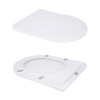 Купити Унітаз підлоговий Qtap Vlasta Ultra Quiet безобідковий з сидінням Soft-close WHITE QT28228300W , QT28228300W / SD00052619 , в категории Унітази-компакти підлогові , от бренда Qtap  Інтернет-магазин сантехніки ✓ Кращі ціни на ринку ✓ Величезний вибі