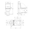 Купити Унітаз підлоговий Qtap Aries Rimless безобідковий з сидінням Soft-close WHITE QT03228302W , QT03228302W / SD00052628 , в категории Унітази-компакти підлогові , от бренда Qtap  Інтернет-магазин сантехніки ✓ Кращі ціни на ринку ✓ Величезний вибір ✓ Г
