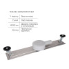 Купити Трап із нержавіючої сталі Qtap Scorpio Tile600 лінійний із сухим затвором під плитку , QTSCOTILE600 / SD00052800 , в категории Душові трапи , от бренда Qtap  Інтернет-магазин сантехніки ✓ Кращі ціни на ринку ✓ Величезний вибір ✓ Гарантія ✓ Заходьте