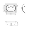 Купити Раковина Qtap Stork 565x385x210 White QT15116030WN , QT15116030WN / SD00052896 , в категории Умивальники , от бренда Qtap  Інтернет-магазин сантехніки ✓ Кращі ціни на ринку ✓ Величезний вибір ✓ Гарантія ✓ Заходьте!