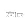 Купити Раковина Qtap Tern 450х260х158 White QT17115117LWN , QT17115117LWN / SD00052902 , в категории Умивальники , от бренда Qtap  Інтернет-магазин сантехніки ✓ Кращі ціни на ринку ✓ Величезний вибір ✓ Гарантія ✓ Заходьте!
