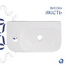 Купити Раковина Qtap Tern 450х260х158 White QT17115117LWN , QT17115117LWN / SD00052902 , в категории Умивальники , от бренда Qtap  Інтернет-магазин сантехніки ✓ Кращі ціни на ринку ✓ Величезний вибір ✓ Гарантія ✓ Заходьте!