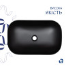 Купити Раковина-чаша Qtap Robin 600x390x150 Matt black QT132143PMBMBN , QT132143PMBMBN / SD00052909 , в категории  , от бренда Qtap  Інтернет-магазин сантехніки ✓ Кращі ціни на ринку ✓ Величезний вибір ✓ Гарантія ✓ Заходьте!