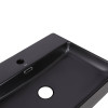 Купити Раковина Qtap Nando LT 600х420х120 Matt black QT12112173MBMBN , QT12112173MBMBN / SD00052918 , в категории Умивальники , от бренда Qtap  Інтернет-магазин сантехніки ✓ Кращі ціни на ринку ✓ Величезний вибір ✓ Гарантія ✓ Заходьте!