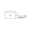 Купити Раковина-чаша Qtap Tern 600x400x110 White QT17112174WN , QT17112174WN / SD00052923 , в категории Умивальники , от бренда Qtap  Інтернет-магазин сантехніки ✓ Кращі ціни на ринку ✓ Величезний вибір ✓ Гарантія ✓ Заходьте!