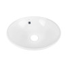 Купити Раковина-чаша Qtap Robin 383х383х175 White QT1311L408WN , QT1311L408WN / SD00053091 , в категории Умивальники , от бренда Qtap  Інтернет-магазин сантехніки ✓ Кращі ціни на ринку ✓ Величезний вибір ✓ Гарантія ✓ Заходьте!