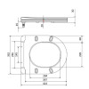 Купити Сидіння для унітаза (Grand) 425х363х30 мм, White, з мікроліфтом Slim Duroplast, Quick Relase Qtap , QT99SC2381W / SD00053194 , в категории  , от бренда Qtap  Інтернет-магазин сантехніки ✓ Кращі ціни на ринку ✓ Величезний вибір ✓ Гарантія ✓ Заходьте