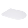 Купити Сидіння для унітаза (Grand) 425х363х30 мм, White, з мікроліфтом Slim Duroplast, Quick Relase Qtap , QT99SC2381W / SD00053194 , в категории  , от бренда Qtap  Інтернет-магазин сантехніки ✓ Кращі ціни на ринку ✓ Величезний вибір ✓ Гарантія ✓ Заходьте