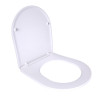 Купити Сидіння для унітаза (Grand) 425х363х30 мм, White, з мікроліфтом Slim Duroplast, Quick Relase Qtap , QT99SC2381W / SD00053194 , в категории  , от бренда Qtap  Інтернет-магазин сантехніки ✓ Кращі ціни на ринку ✓ Величезний вибір ✓ Гарантія ✓ Заходьте