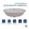Купити Комплект Qtap Stork: Раковина врізна овальна 560x395x195 мм White + Донний клапан PU02O , QT15116030WN47294 / SD00053418 , в категории Умивальники , от бренда Qtap  Інтернет-магазин сантехніки ✓ Кращі ціни на ринку ✓ Величезний вибір ✓ Гарантія ✓ З