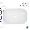 Купити Комплект Qtap Robin: Раковина накладна прамокутна 610x400x145 мм White + Донний клапан PU02 , QT13112143PWN47297 / SD00053421 , в категории Умивальники , от бренда Qtap  Інтернет-магазин сантехніки ✓ Кращі ціни на ринку ✓ Величезний вибір ✓ Гаранті