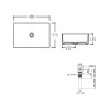 Купити Комплект Qtap Tern: Раковина накладна прамокутна 475х370х140 мм Matt Black + Донний клапан PU03 , QT172074MBMBN47300 / SD00053424 , в категории Умивальники , от бренда Qtap  Інтернет-магазин сантехніки ✓ Кращі ціни на ринку ✓ Величезний вибір ✓ Гар