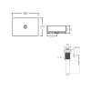 Купити Комплект Qtap Tern: Раковина накладна прамокутна 475х370х140 мм White + Донний клапан PU02 , QT17112074WN47301 / SD00053425 , в категории Умивальники , от бренда Qtap  Інтернет-магазин сантехніки ✓ Кращі ціни на ринку ✓ Величезний вибір ✓ Гарантія 