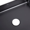 Купити Комплект Qtap Tern: Раковина накладна прамокутна 500х350х145 мм Matt Black + Донний клапан PU03 , QT1711A055MBN47302 / SD00053426 , в категории Умивальники , от бренда Qtap  Інтернет-магазин сантехніки ✓ Кращі ціни на ринку ✓ Величезний вибір ✓ Гар