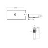 Купити Комплект Qtap Tern: Раковина накладна прамокутна 600x405x110 мм WHITE + Донний клапан PU02 , QT17112174WN47303 / SD00053427 , в категории Умивальники , от бренда Qtap  Інтернет-магазин сантехніки ✓ Кращі ціни на ринку ✓ Величезний вибір ✓ Гарантія 