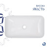 Купити Комплект Qtap Tern: Раковина накладна прамокутна 605x350x140 мм WHITE + Донний клапан PU02 , QT17112270WN47304 / SD00053428 , в категории Умивальники , от бренда Qtap  Інтернет-магазин сантехніки ✓ Кращі ціни на ринку ✓ Величезний вибір ✓ Гарантія 