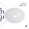 Купити Комплект Qtap Dove: Раковина накладна овальна 410x335x145 мм White + Донний клапан PU02 , QT06113078WN47308 / SD00053432 , в категории Умивальники , от бренда Qtap  Інтернет-магазин сантехніки ✓ Кращі ціни на ринку ✓ Величезний вибір ✓ Гарантія ✓ З