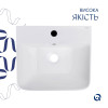 Купити Комплект Qtap Tern: Раковина напольна моноблок 440х380х830 мм White + Донний клапан PU02O , QT1711G302WN47320 / SD00053444 , в категории Умивальники , от бренда Qtap  Інтернет-магазин сантехніки ✓ Кращі ціни на ринку ✓ Величезний вибір ✓ Гарантія ✓