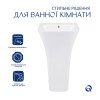 Купити Комплект Qtap Crow: Раковина напольна моноблок 450x435x835 мм White + Донний клапан PU02O , QT0511G315WN47321 / SD00053445 , в категории Умивальники , от бренда Qtap  Інтернет-магазин сантехніки ✓ Кращі ціни на ринку ✓ Величезний вибір ✓ Гарантія ✓
