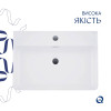 Купити Комплект Qtap Nando LT: Раковина підвісна прамокутна 600х440х130 мм White + Донний клапан PU02O , QT12112173WN47326 / SD00053450 , в категории Умивальники , от бренда Qtap  Інтернет-магазин сантехніки ✓ Кращі ціни на ринку ✓ Величезний вибір ✓ Гара