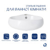 Купити Комплект Qtap Leo N: Раковина підвісна угловая овальна 380x360x130 мм WHITE + Донний клапан PU02O , QT11115010WN47331 / SD00053455 , в категории Умивальники , от бренда Qtap  Інтернет-магазин сантехніки ✓ Кращі ціни на ринку ✓ Величезний вибір ✓ Га