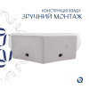 Купити Комплект Qtap Leo N: Раковина підвісна угловая овальна 380x360x130 мм WHITE + Донний клапан PU02O , QT11115010WN47331 / SD00053455 , в категории Умивальники , от бренда Qtap  Інтернет-магазин сантехніки ✓ Кращі ціни на ринку ✓ Величезний вибір ✓ Га