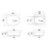 Купити Раковина-чаша Qtap Cardinal 500х380х140 мм White QT04116302W , QT04116302W / SD00053606 , в категории  , от бренда Qtap  Інтернет-магазин сантехніки ✓ Кращі ціни на ринку ✓ Величезний вибір ✓ Гарантія ✓ Заходьте!
