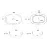 Купити Раковина-чаша Qtap Cardinal 600х380х140 мм White QT04116257W , QT04116257W / SD00053607 , в категории  , от бренда Qtap  Інтернет-магазин сантехніки ✓ Кращі ціни на ринку ✓ Величезний вибір ✓ Гарантія ✓ Заходьте!