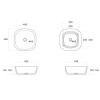 Купити Раковина-чаша Qtap Kolibri 400х400х140 мм White QT10116303W , QT10116303W / SD00053608 , в категории  , от бренда Qtap  Інтернет-магазин сантехніки ✓ Кращі ціни на ринку ✓ Величезний вибір ✓ Гарантія ✓ Заходьте!
