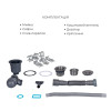 Купити Комплект Lidz Handmade H7849L Мийка для кухні інтегрована крило зліва Brushed у комплекті з дозатором + Lidz K01G Корзина для кухонної мийки , LDH7849BRUL4559247523 / SD00053647 , в категории  , от бренда Lidz  Інтернет-магазин сантехніки ✓ Кращі ц
