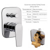 Купити Комплект для душу Qtap Stenava Chrome: Змішувач QTST6245102DC + Лійки (QTRUC125CRM45954,QTHLA107CRM45784) + Шланг QTHADPVC200C + QTCRMBH130 , QTST6245102DC47547 / SD00053671 , в категории  , от бренда Qtap  Інтернет-магазин сантехніки ✓ Кращі ціни 