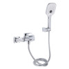 Купити Змішувач для ванни Qtap Tern (c душевым гарнитуром) QTTER259CRM47586 Chrome , QTTER259CRM47586 / SD00053710 , в категории  , от бренда Qtap  Інтернет-магазин сантехніки ✓ Кращі ціни на ринку ✓ Величезний вибір ✓ Гарантія ✓ Заходьте!