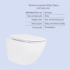 Купити Акційний набір: Унітаз підвісний Jay Ultra Quiet QT07335177W 485х360х320 + Tern Ultra Quiet QT17332303ASW 490x365x325 , QT07335177W47924 / SD00054048 , в категории  , от бренда Qtap  Інтернет-магазин сантехніки ✓ Кращі ціни на ринку ✓ Величезний ви
