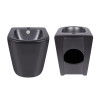 Купити Акційний набір: Унітаз напольний Robin Ultra Quiet QT13226083AMB 660x360x855 Black + Біде напольне Robin QT13442141CMB 565x360x405 Black , QT13226083AMB47928 / SD00054052 , в категории  , от бренда Qtap  Інтернет-магазин сантехніки ✓ Кращі ціни на 