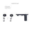 Купити Комплект Qtap Slavonice Black Matt: Змішувач  QTROB4060102B + Шланг QTHADPVCSQ160B + Лійка QTRUC125BLM45951 , QTSLA266BLM4590848026 / SD00054150 , в категории  , от бренда Qtap  Інтернет-магазин сантехніки ✓ Кращі ціни на ринку ✓ Величезний вибір ✓