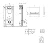 Купити Готове рішення Qtap для ванної кімнати: підвісний унітаз Jay Ultra Quiet 520x360x320 + комплект інсталяції Nest 4 в 1 (лінійна клавіша White) , QT07335175W48180 / SD00054304 , в категории  , от бренда Qtap  Інтернет-магазин сантехніки ✓ Кращі ціни 
